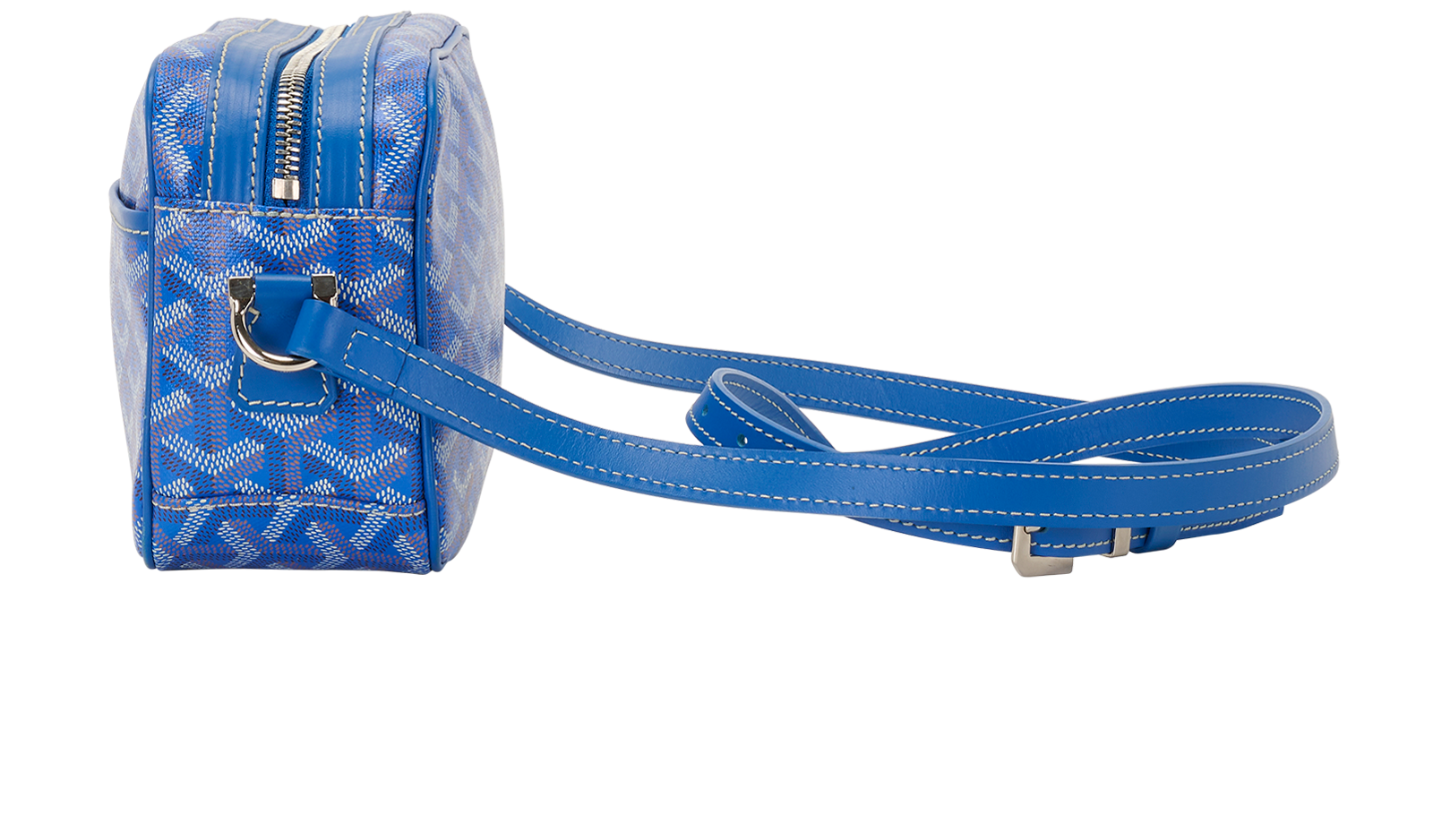 Cap-Vert PM, &pound;1,900, Handbags, Blue, Canvas, Bottom view